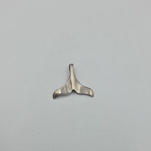 925 Sterling Silver Whale Tail Pendant